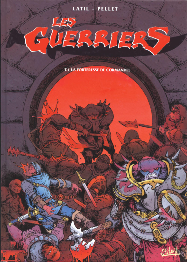 Couverture de l'album "La Forteresse de Cormandel", tome 1 de la série Les Guerriers