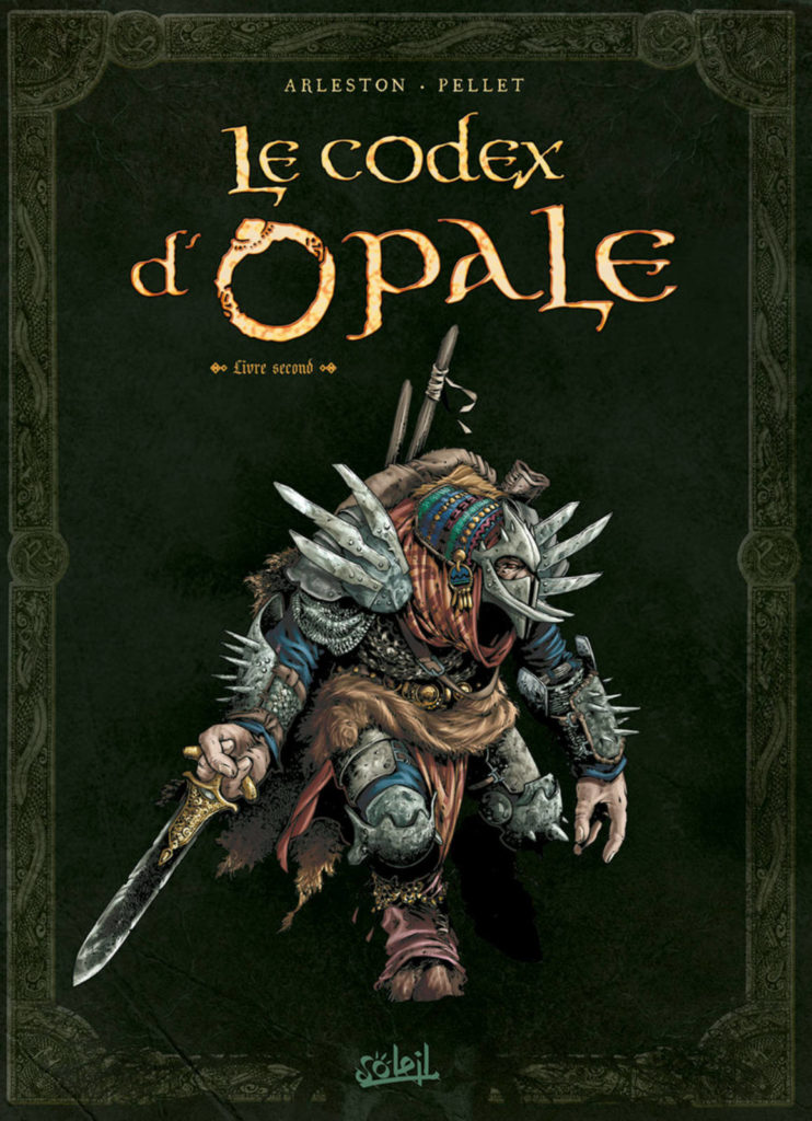 Couverture du Codex d'Opale, livre second, artbook dérivé de la série Les Forêts d'Opale